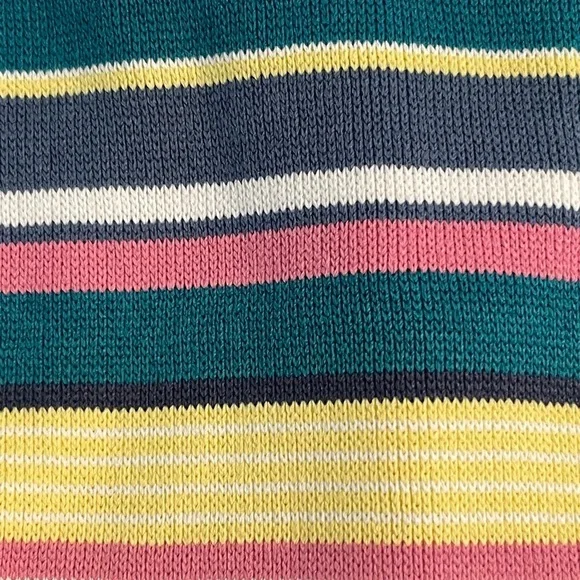 Anthropologie Maeve Lana Midi Skirt Small Multicolor Stripe Stretch Bodycon - Picture 6 of 7